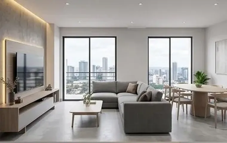 Sala con vista a la ciudad